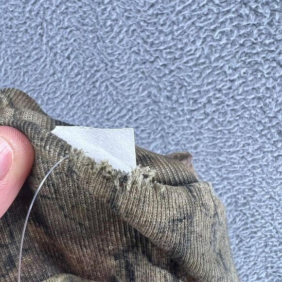 Vintage Ace Sportswear Shirt Mens 2XL Green Advantage Camo All Over USA Mock 90s - Picture 10 of 11